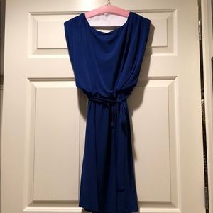 Blue belted dress size 6